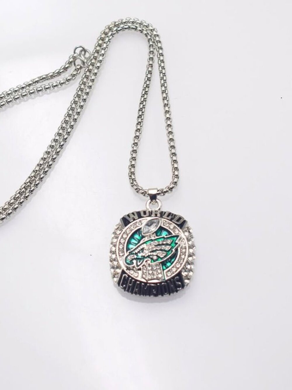 Philadelphia Eagles Necklace - 2024 Super Bowl Champs